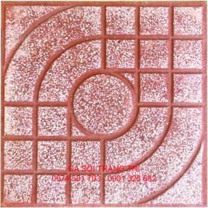 Gạch Terrazzo mắt nai đỏ