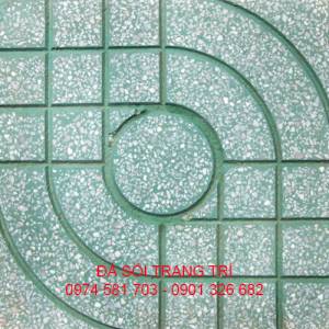 Gạch Terrazzo mắt nai xanh