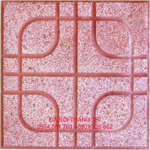 Gạch Terrazzo mắt phụng đỏ