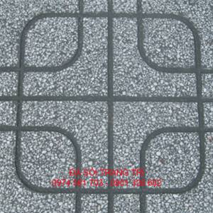 Gạch Terrazzo mắt phụng xám