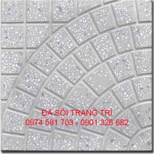 Gạch Terrazzo rẻ quạt xám