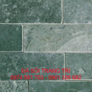 Đá mài bóng xanh rêu 10X20