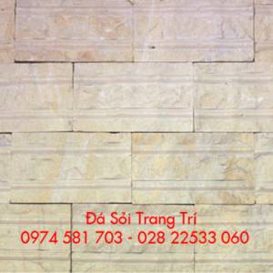 Đá kiểu bão táp vàng 10x20