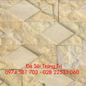 Đá kiểu caro vàng 7x20